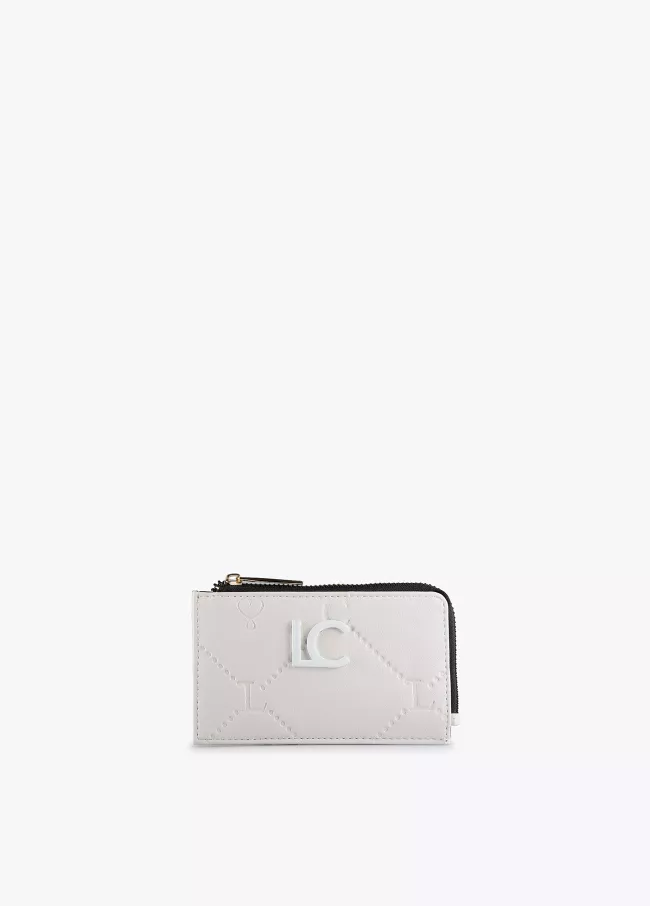 Porte-monnaie porte-cartes avec logo