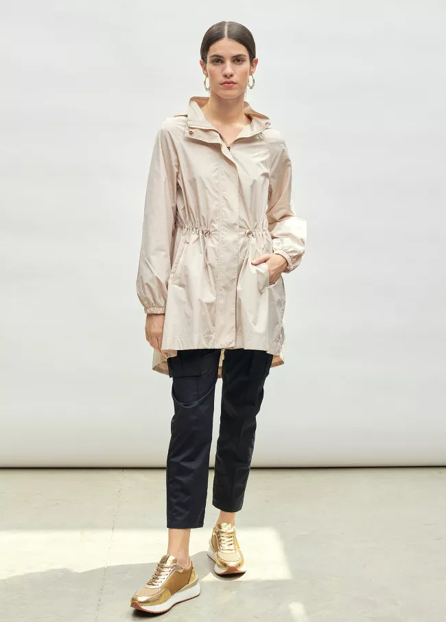 Parka à capuche