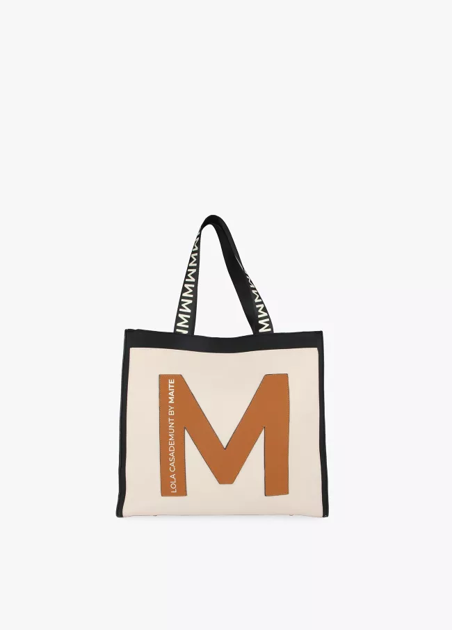 Bolsa Shopper M em contraste