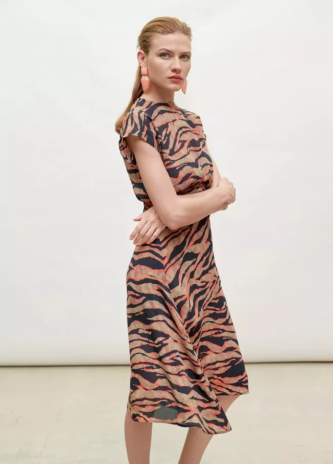Vestido ajustado cintura