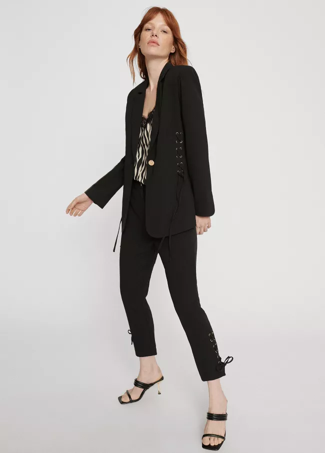 Pantalon eyelets