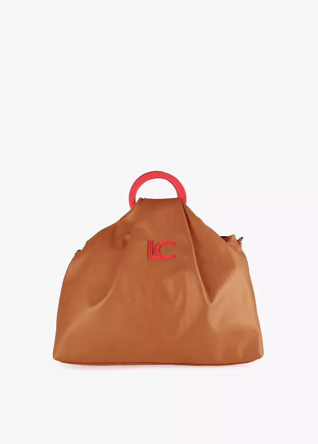 Sac à imprimé animal et anses rondes