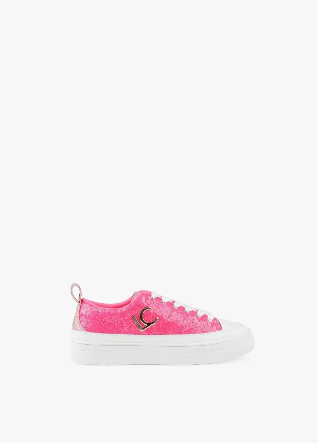 Sequinned sneakers