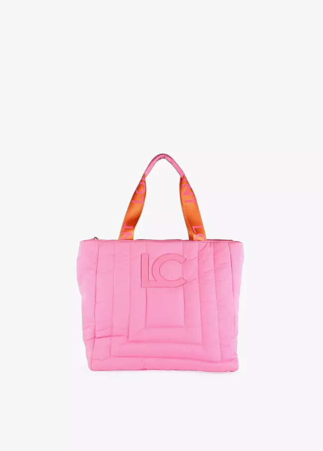 Gesteppte Tasche mit LC-Logo auf der Vor