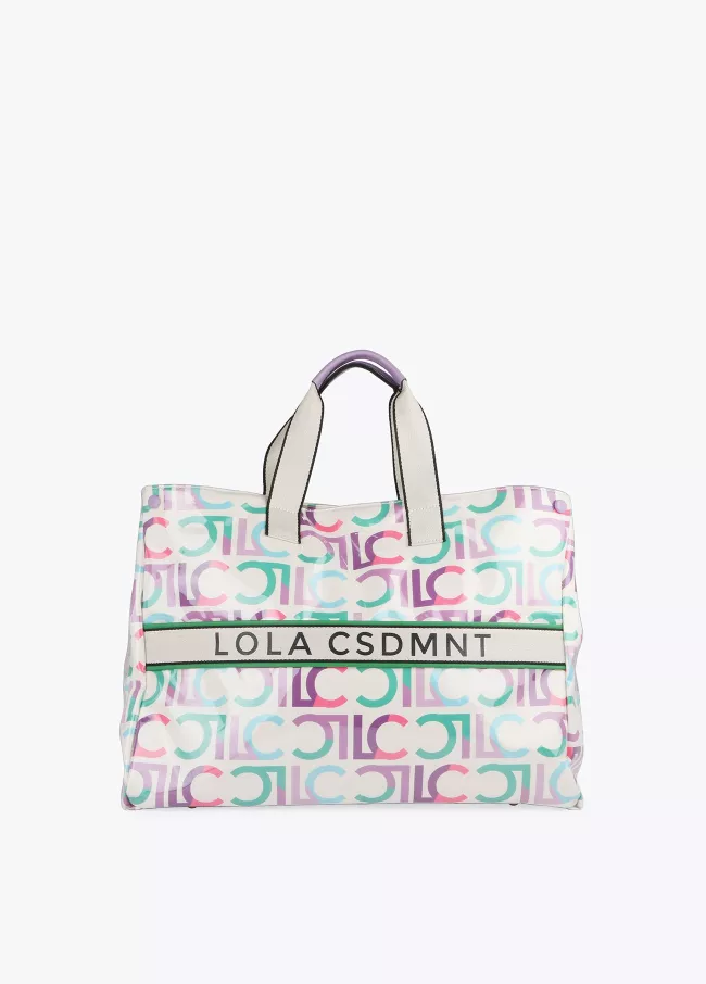 Sac monogramme plastifié