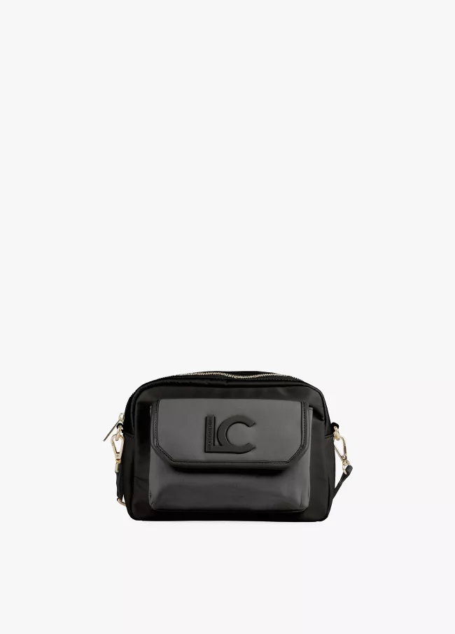Crossbody bag with front pocket