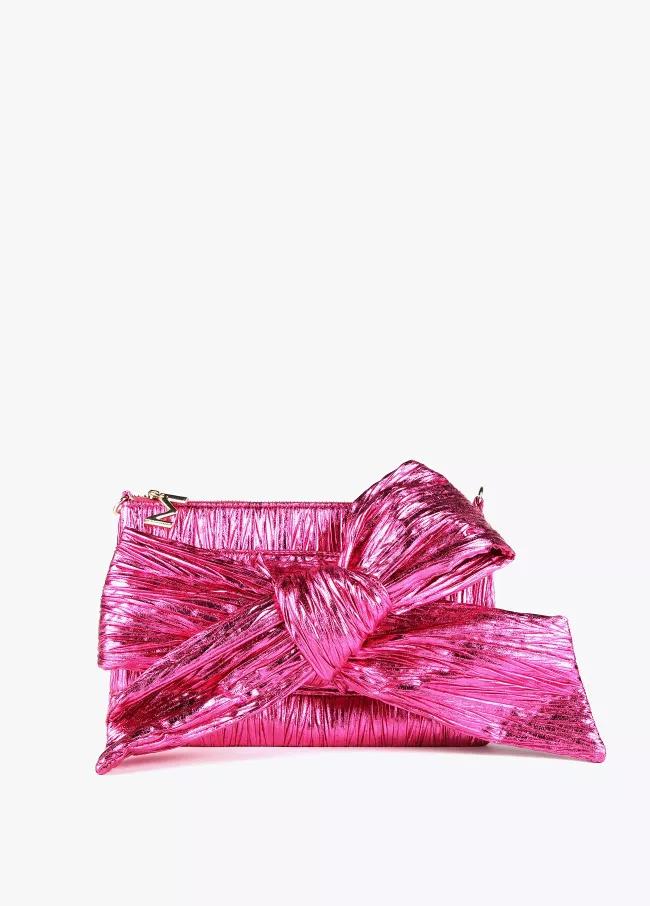 Festliche Handbrieftasche mit Maxi-Schle
