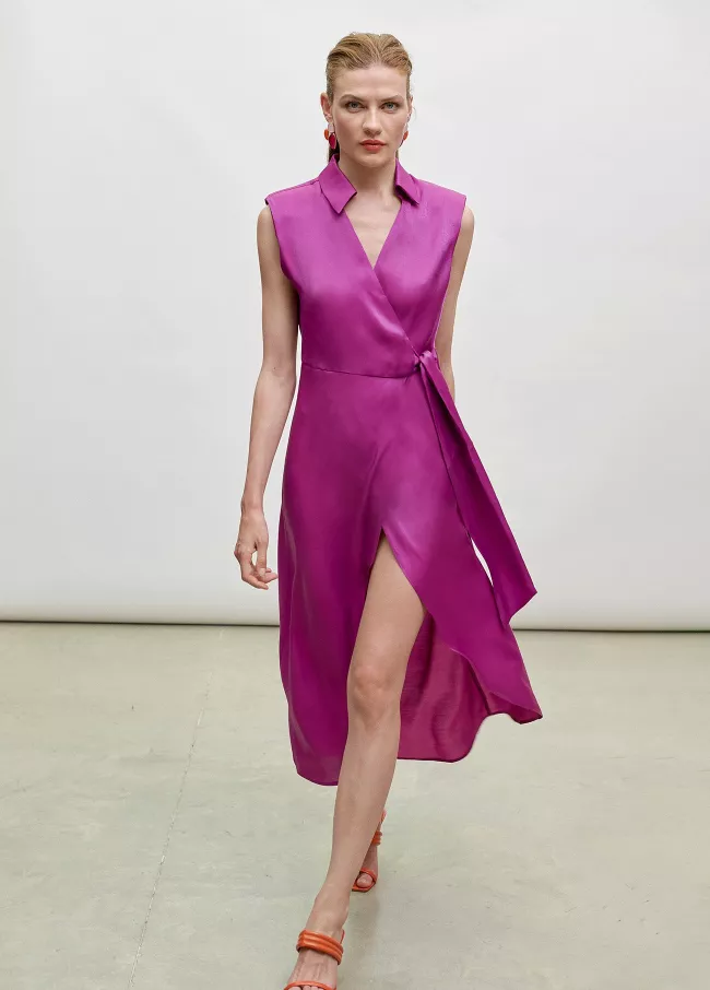 Iridescent effect dress