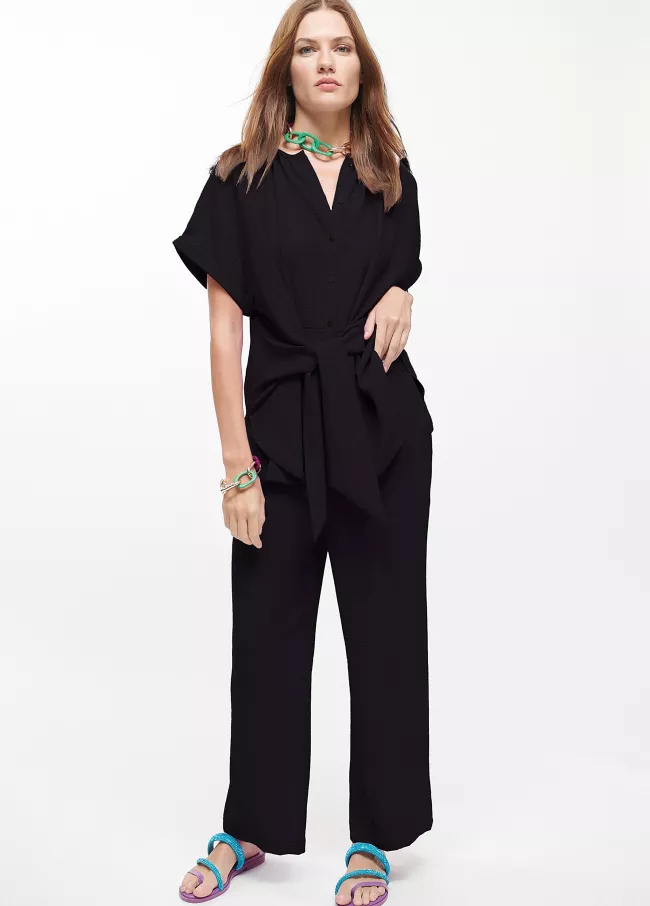 Ankle length trousers