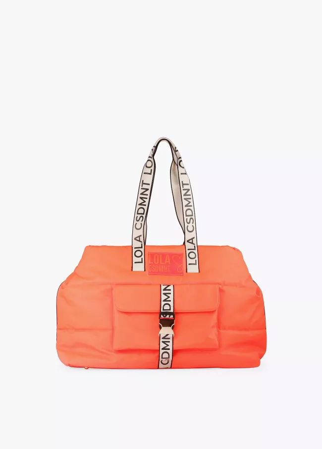Bolso weekend nylon fluor