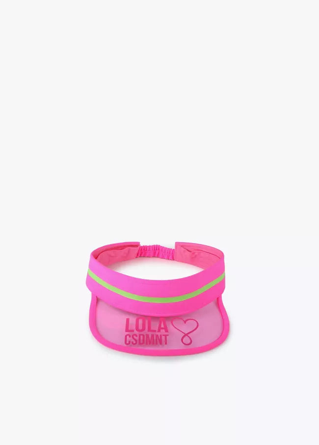 Visera vinilo flúor estampado LOLA CSDMNT.