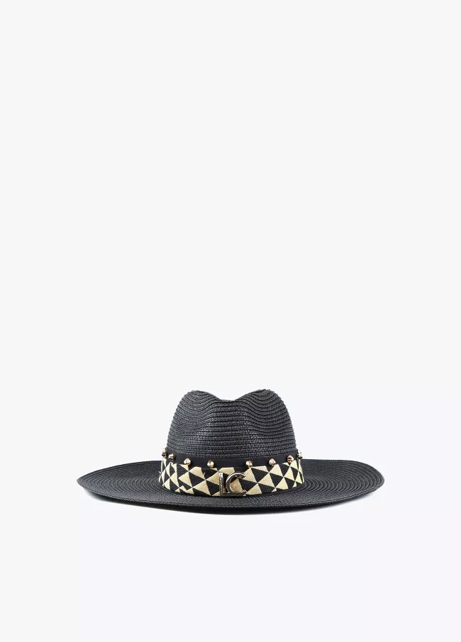 Geometric Ribbon Hat