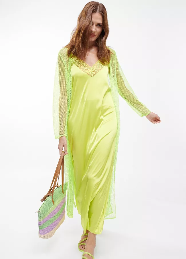 Blouson aus rotem Stoff