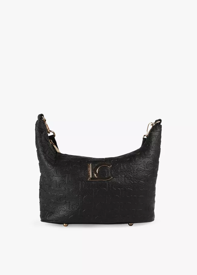 Monogrammed crossbody bag