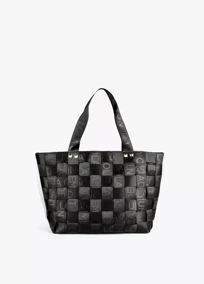 Shopper trenzado