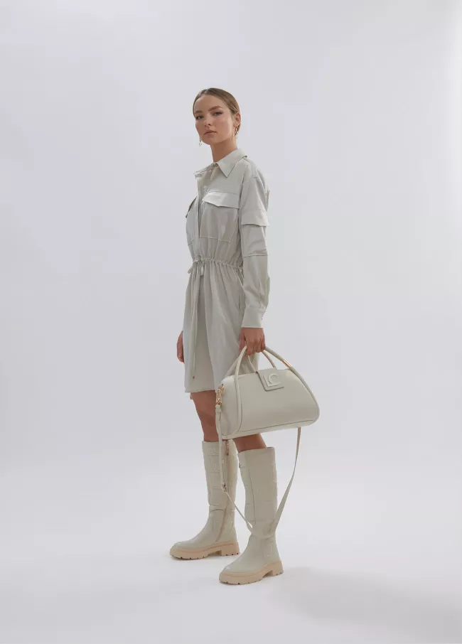 Vestido acetinado