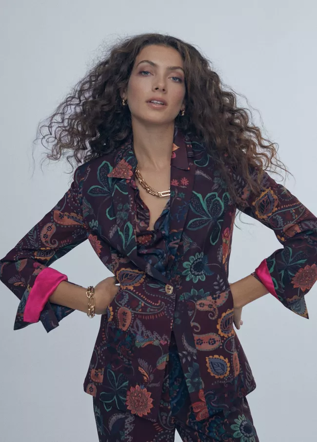 Americana estampado paisley