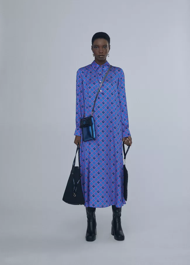 Mini robe imprimée
