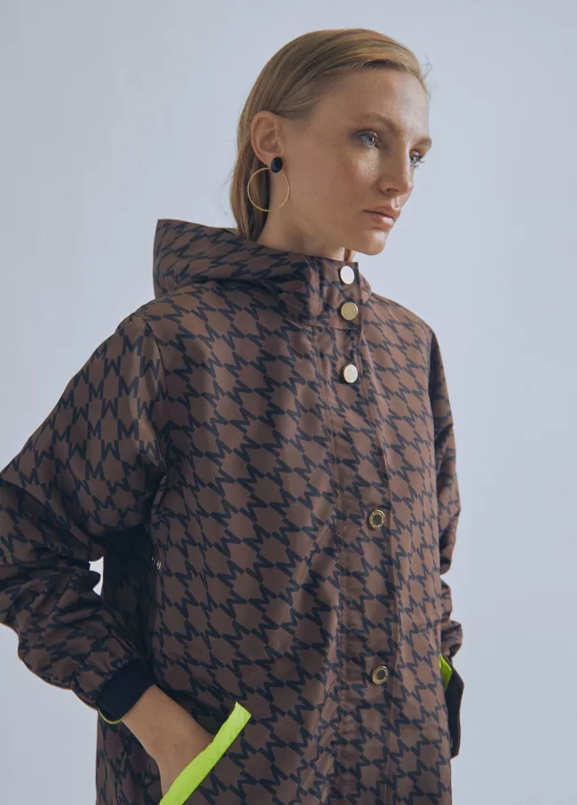 Trenchcoat mit Logo