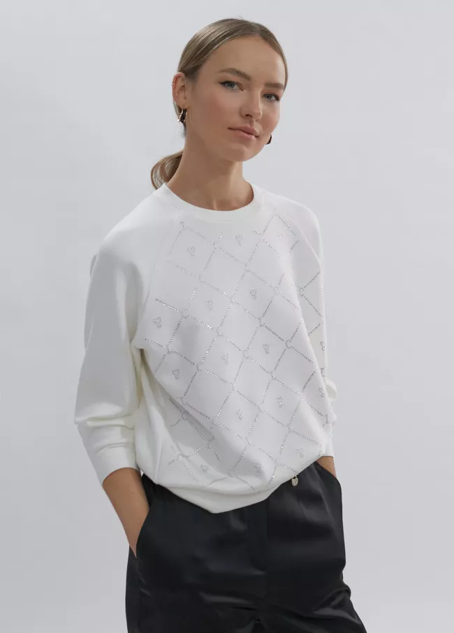Sudadera blanca