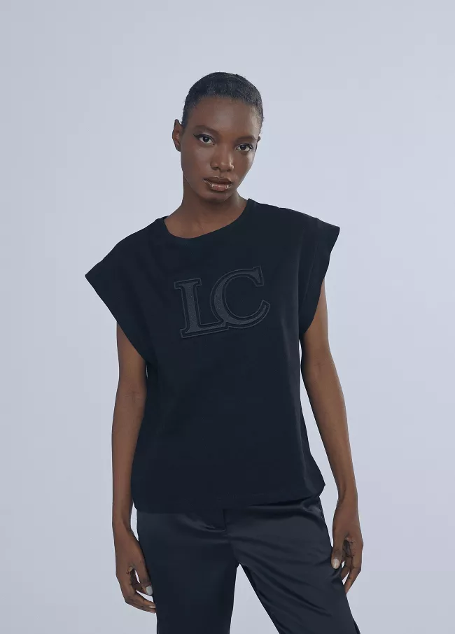 T-shirt manches courtes détail Lola pail