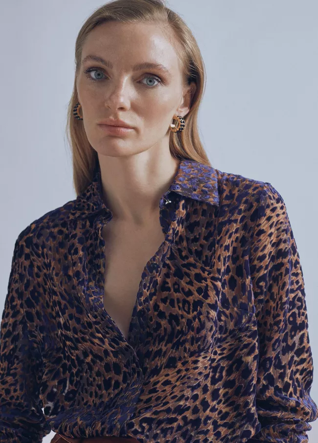 Camisa animal print