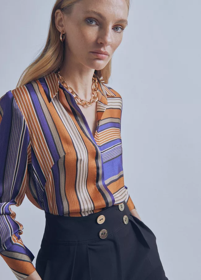 Camisa rayas bidireccional