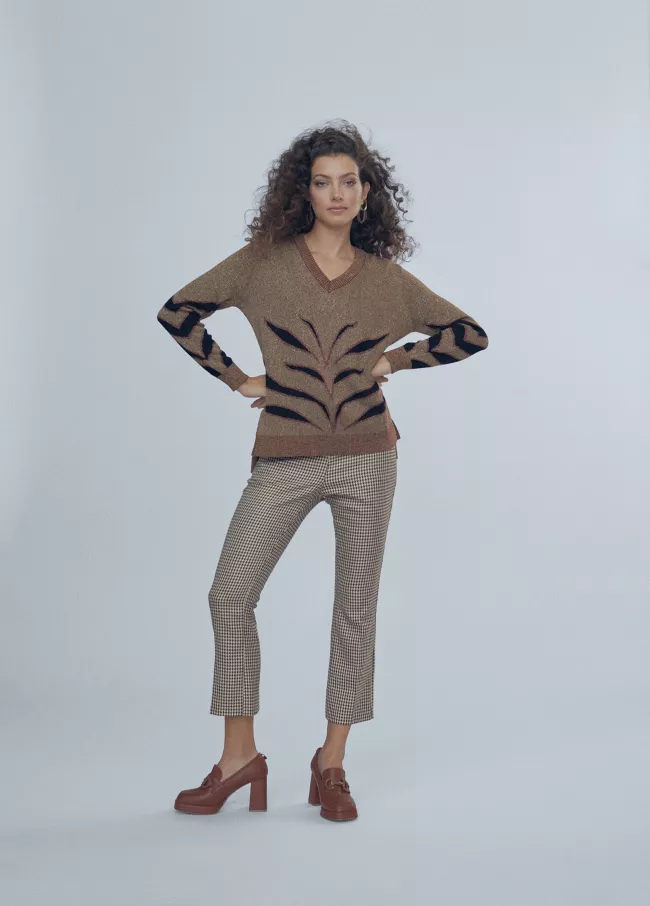 Jersey detalle animal print