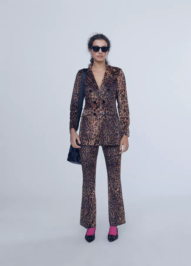 Pantalón animal print