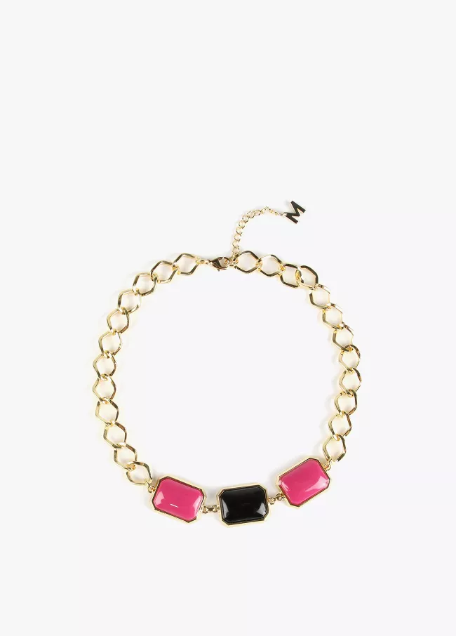 Collar corto tres piezas