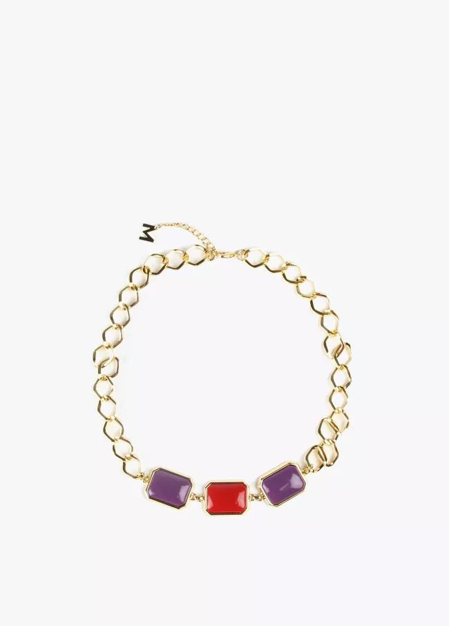 Collar corto tres piezas