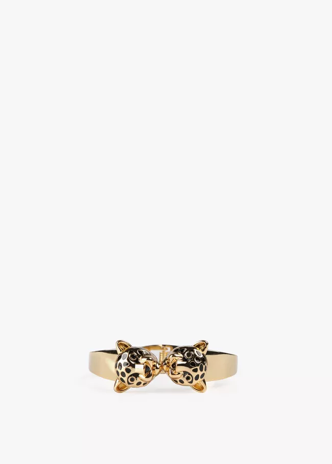 Bracelet têtes léopard