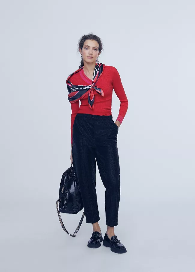 Jogging animal print