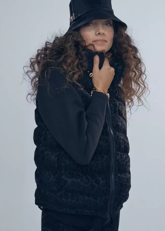 Veste néoprène imprimé animal
