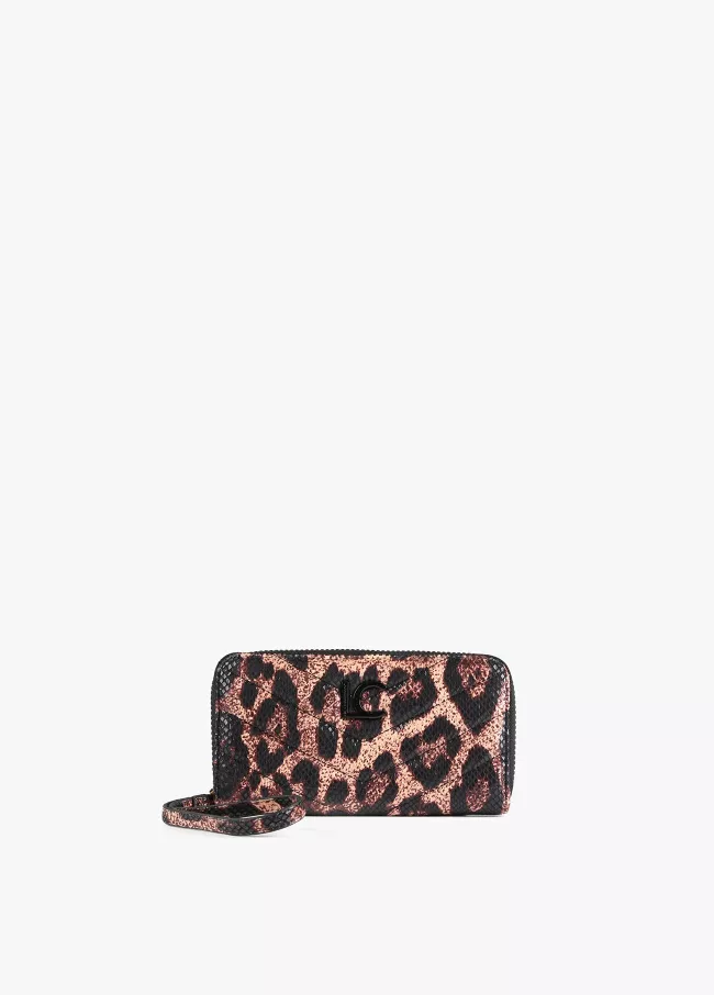 Carteira animal print