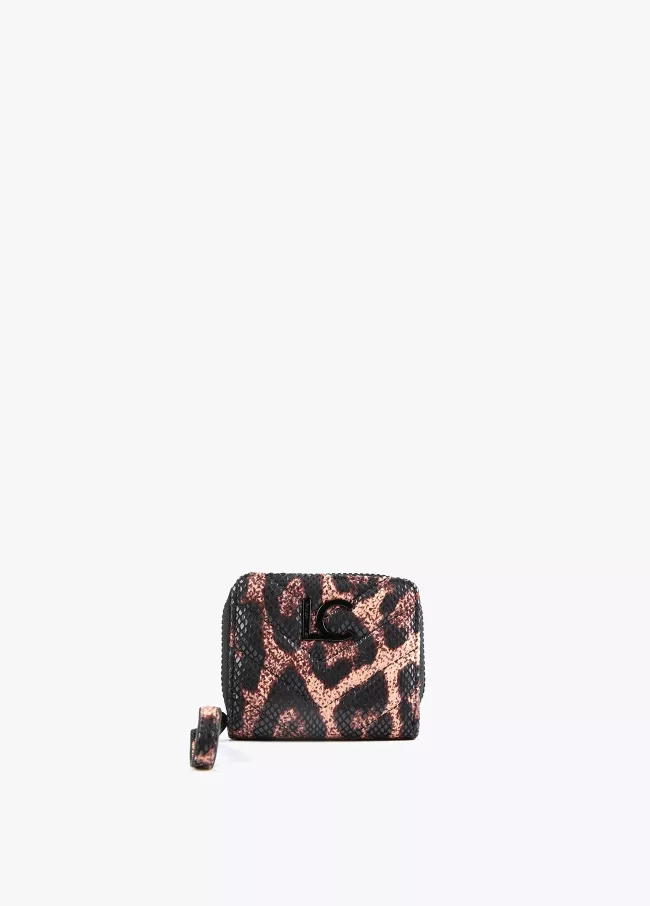 Monedero animal print