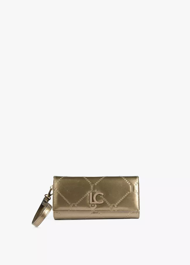 Brieftasche aus Lackleder