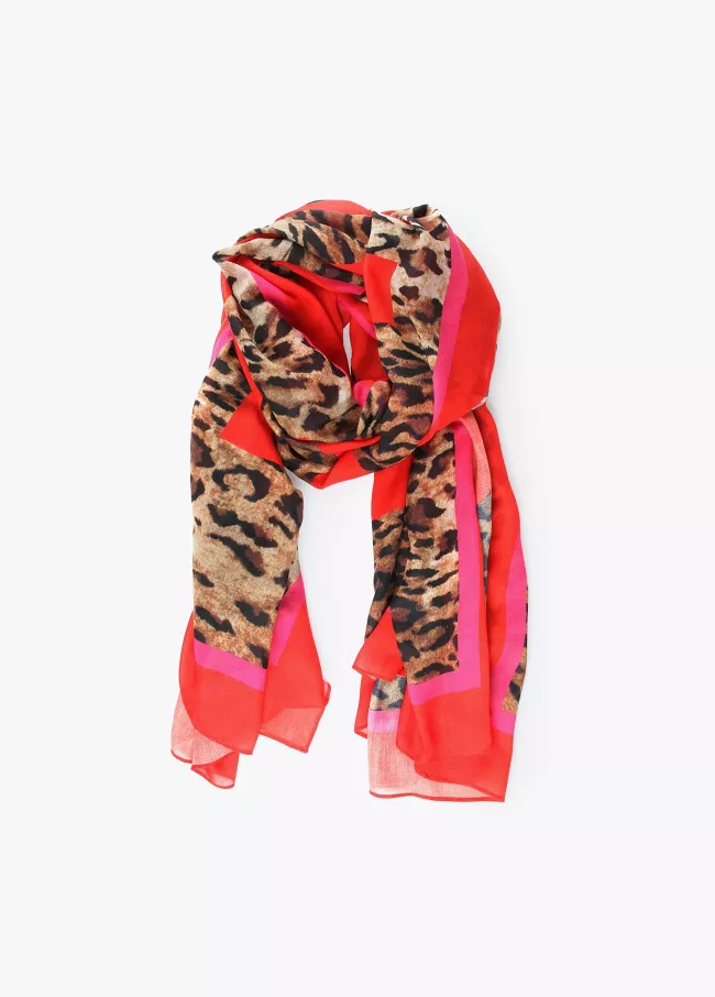 Echarpe animal print