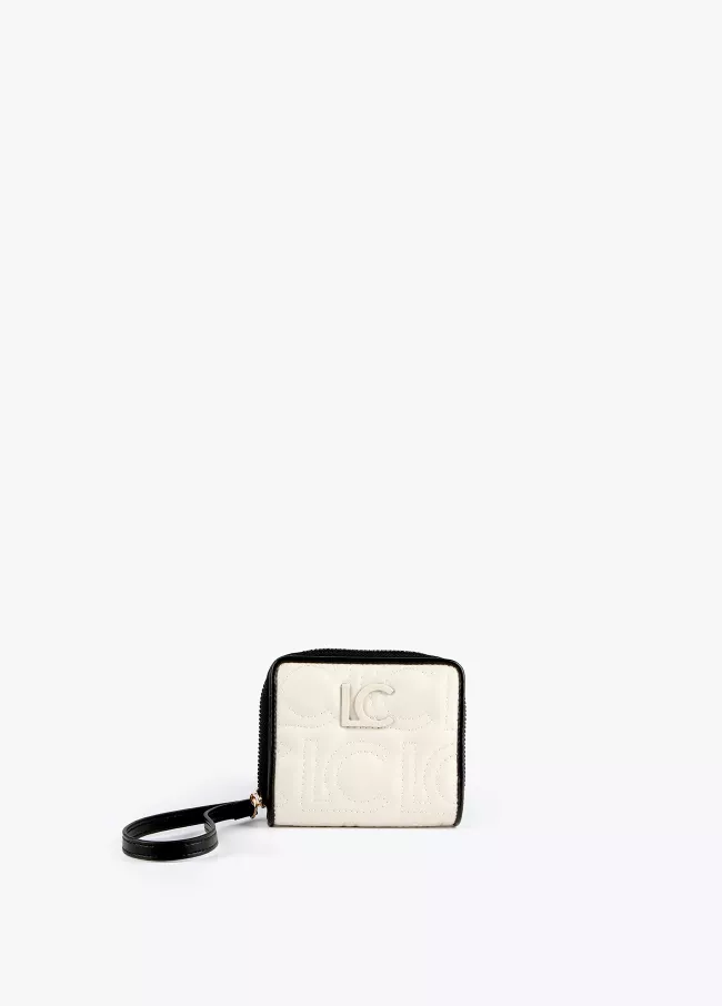 Porta-moedas bicolor