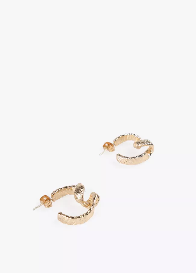 Pendientes aro rizo