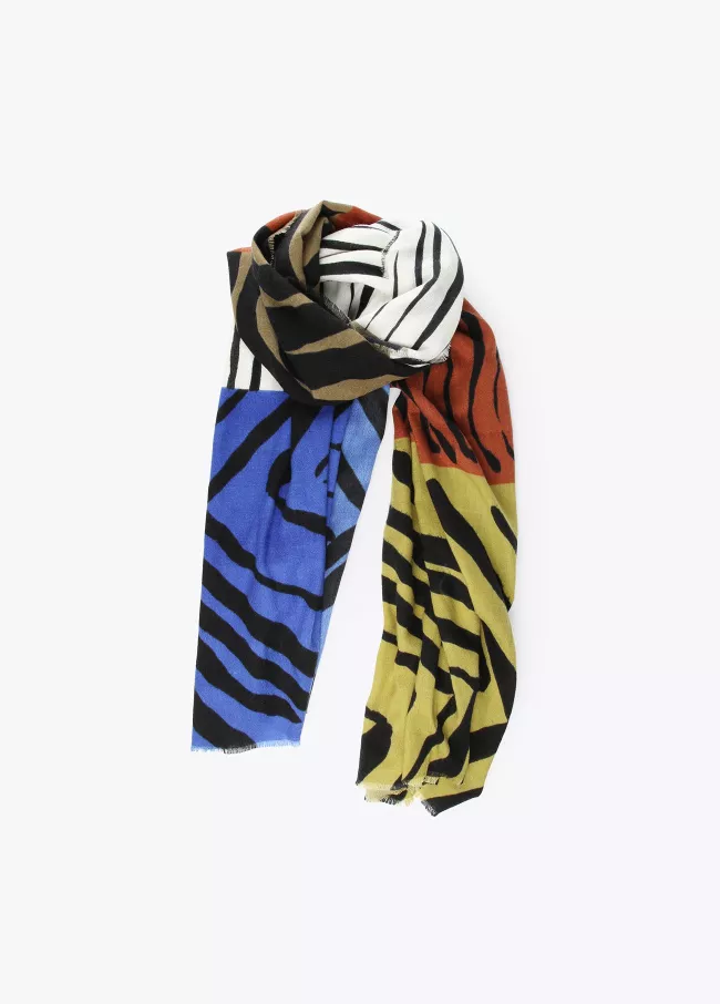Pañuelo animal print 5 tonos