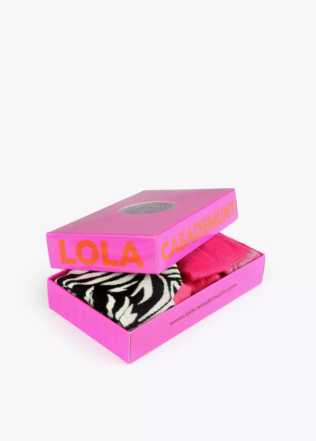 Set caja 2 calcetines