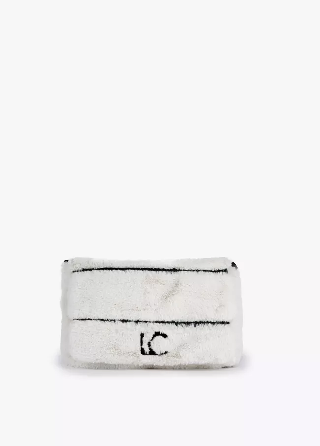 Fur crossbody bag
