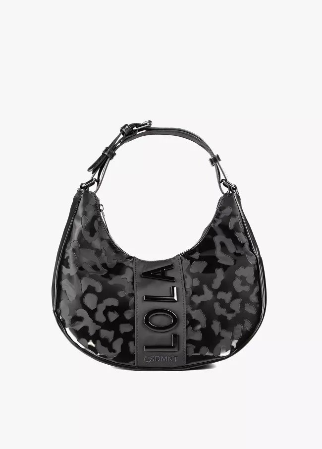 Mala a tiracolo animal print