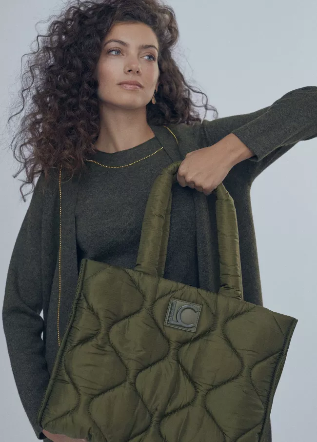 Gesteppter Shopper
