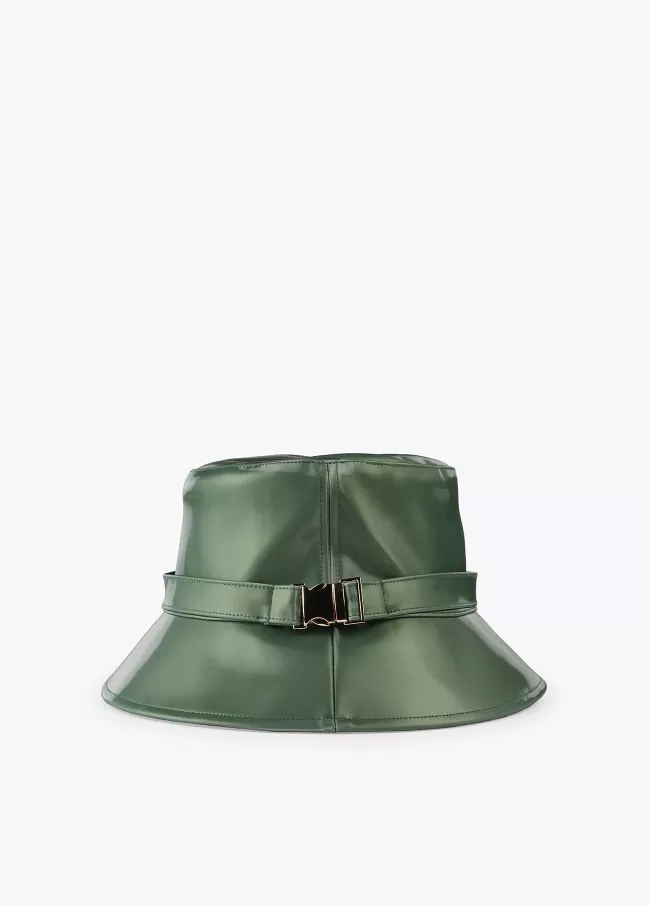 Chapéu tipo Bucket verniz mosquetão