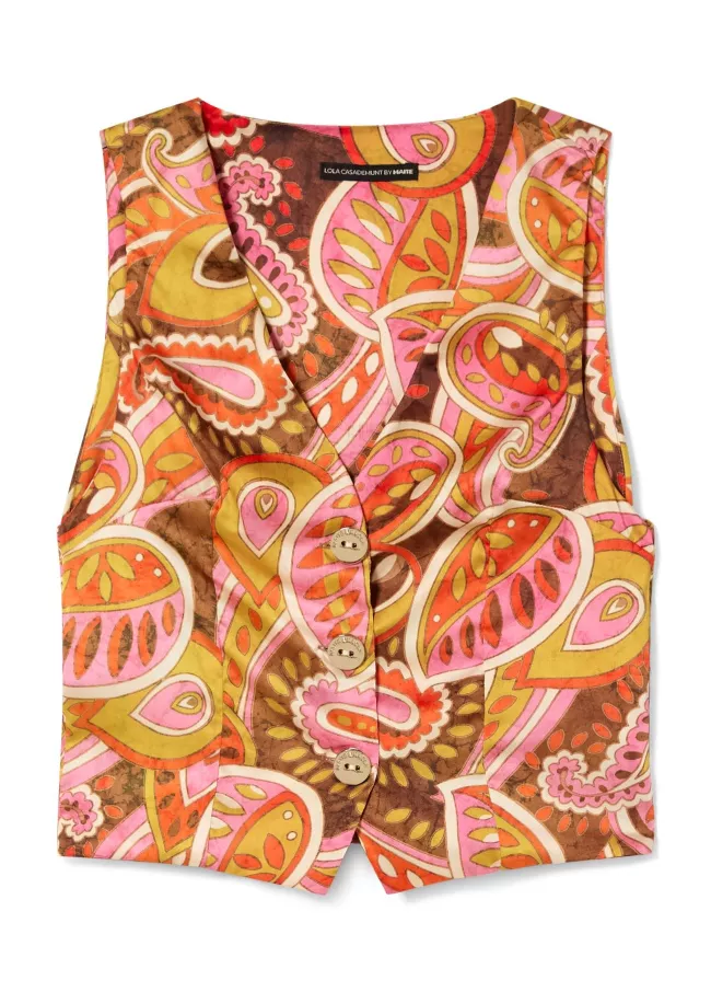 Colete em estampado