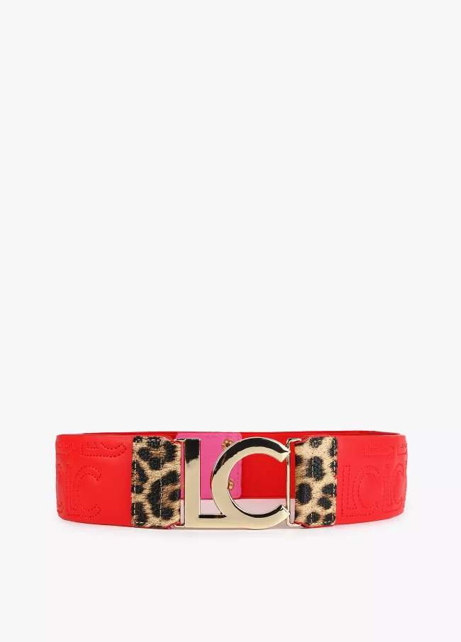 Cinturón animal print