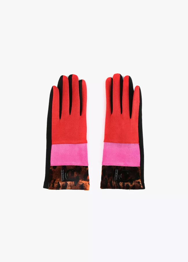 Guantes tricolor