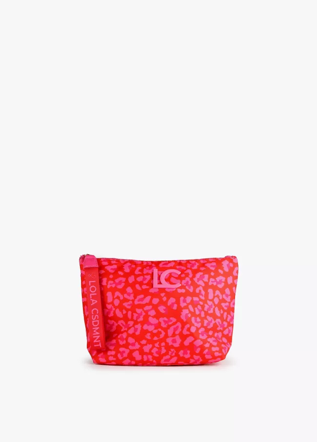 Trousse décor logo imprimé animal